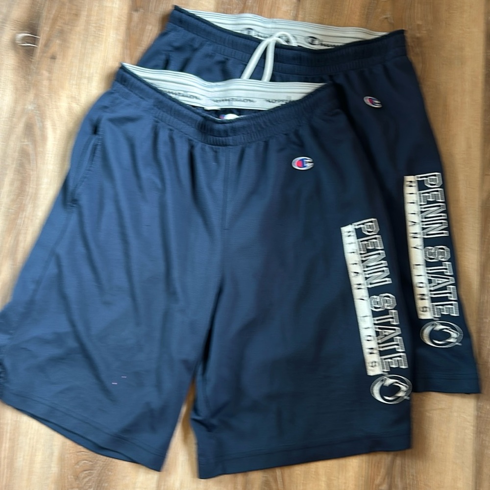 2 pair Adult Small Penn State shorts